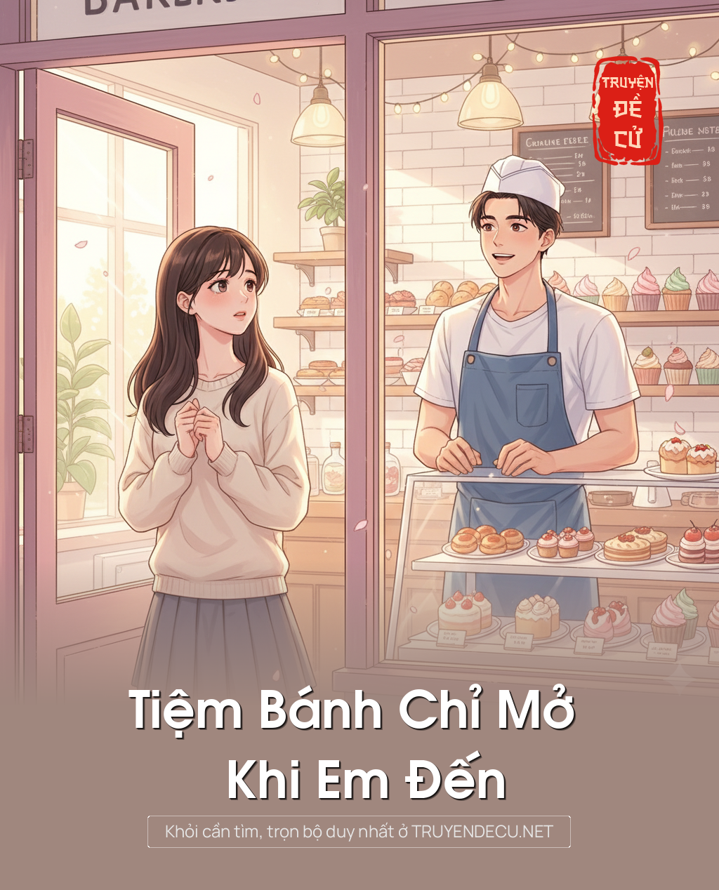
                            Tiệm Bánh Chỉ Mở Khi Em Đến