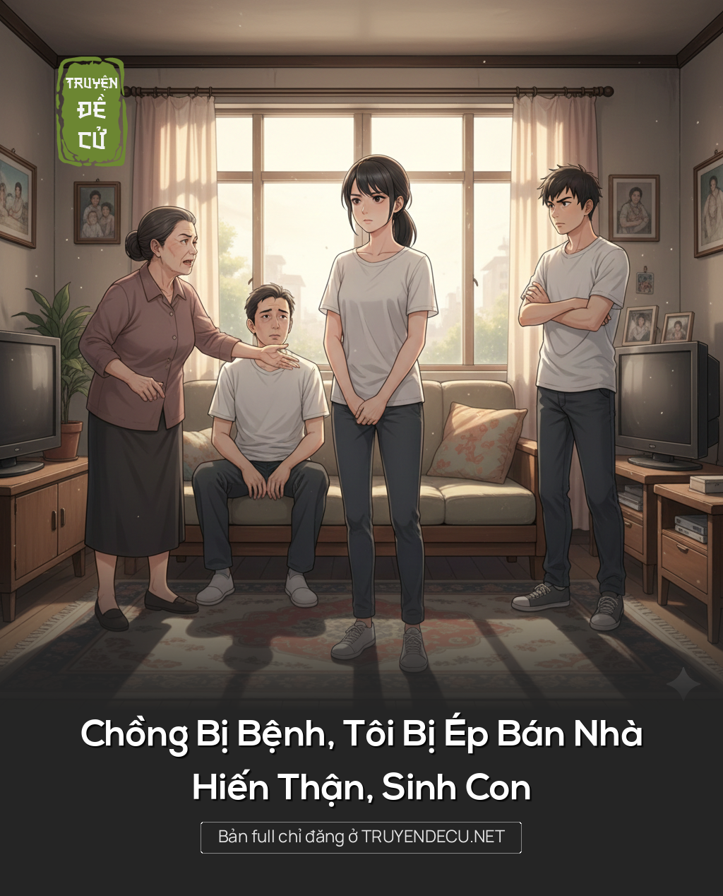 
                            Chồng Bị Bệnh, Tôi Bị Ép Bán Nhà, Hiến Thận, Sinh Con