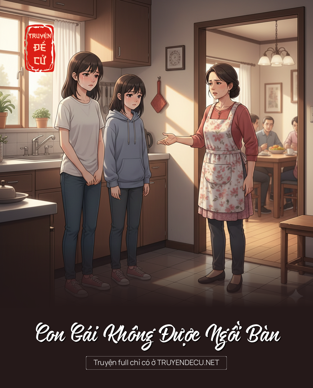 
                            Con Gái Không Được Ngồi Bàn