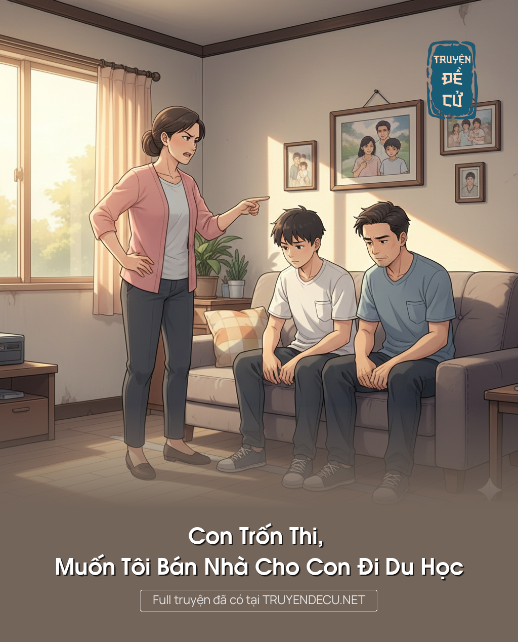 
                            Con Trốn Thi, Muốn Tôi Bán Nhà Cho Con Đi Du Học