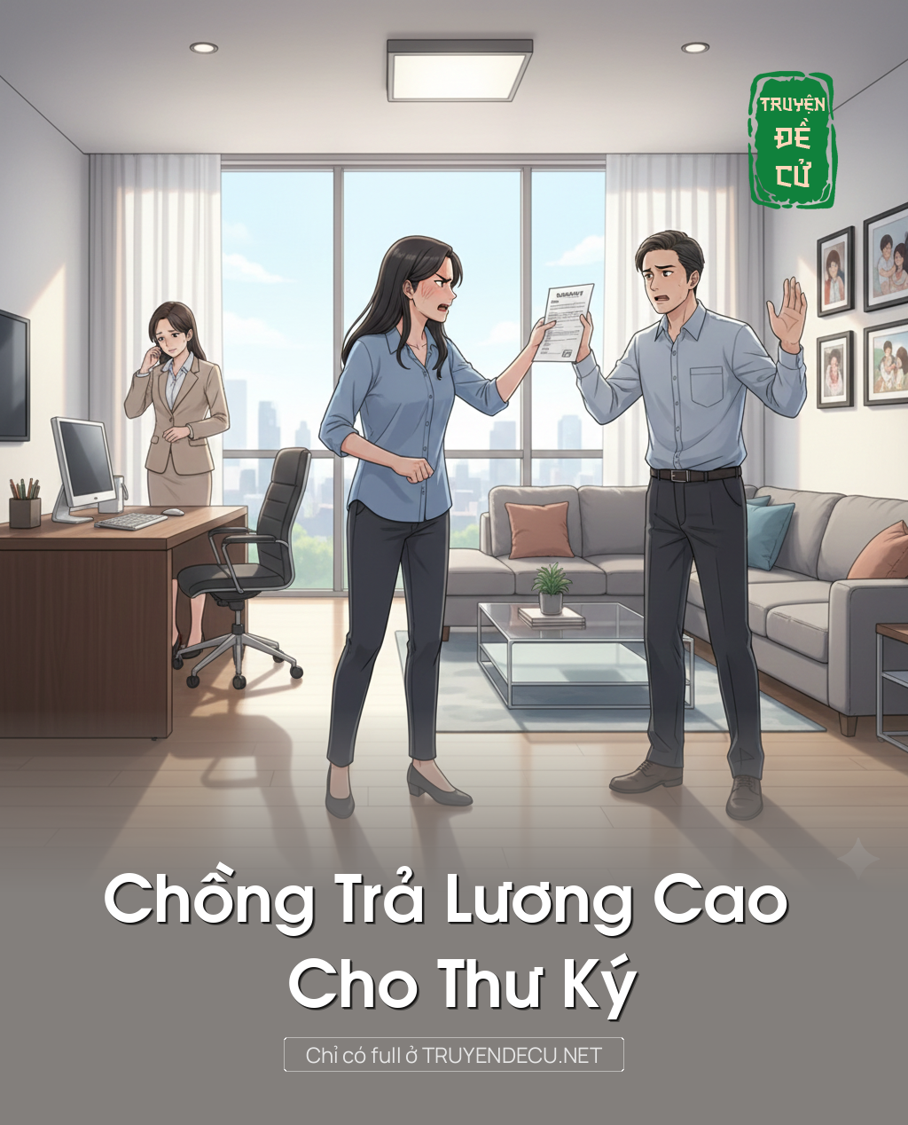 
                            Chồng Trả Lương Cao Cho Thư Ký