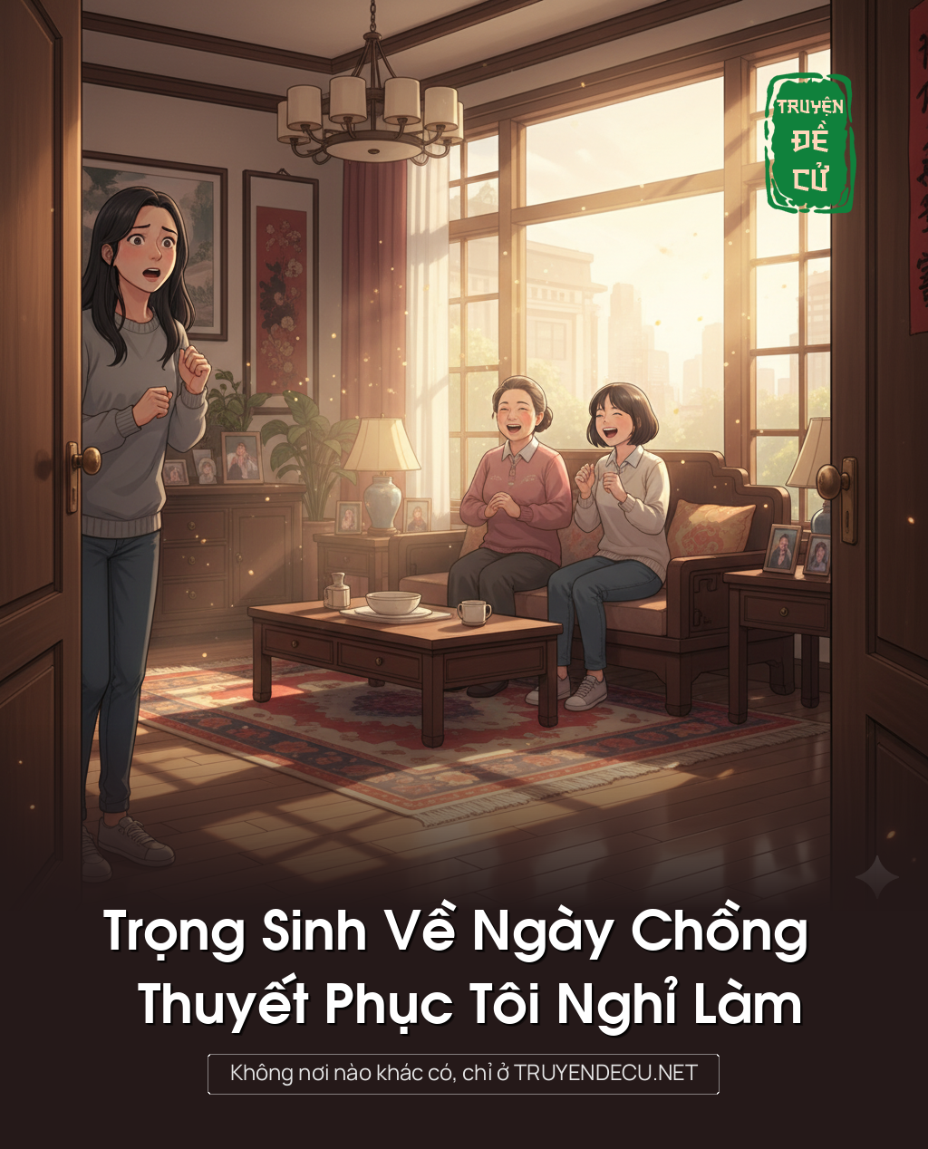 
                            Trọng Sinh Về Ngày Chồng Thuyết Phục Tôi Nghỉ Làm