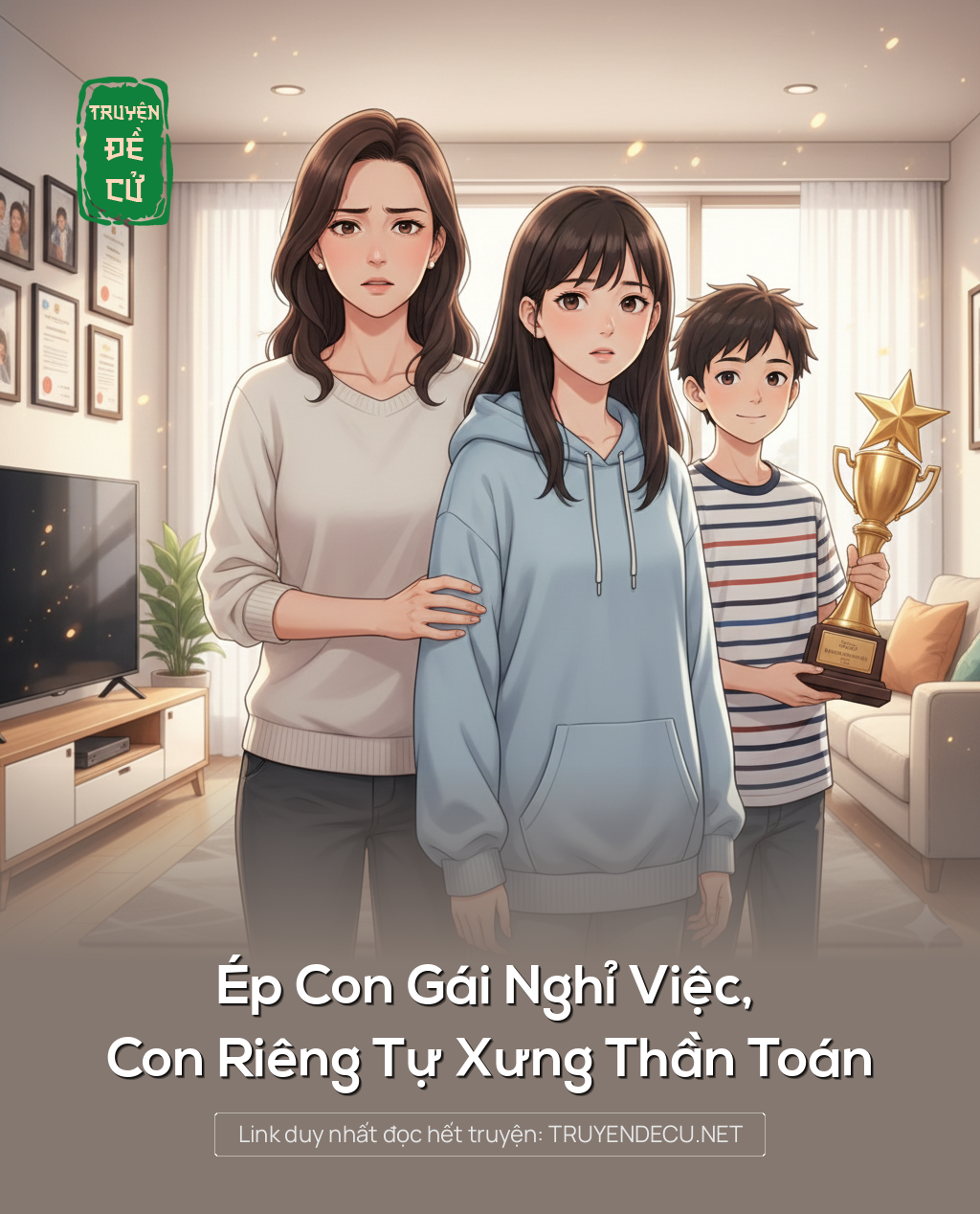 
                            Ép Con Gái Nghỉ Việc, Con Riêng Tự Xưng Thần Toán