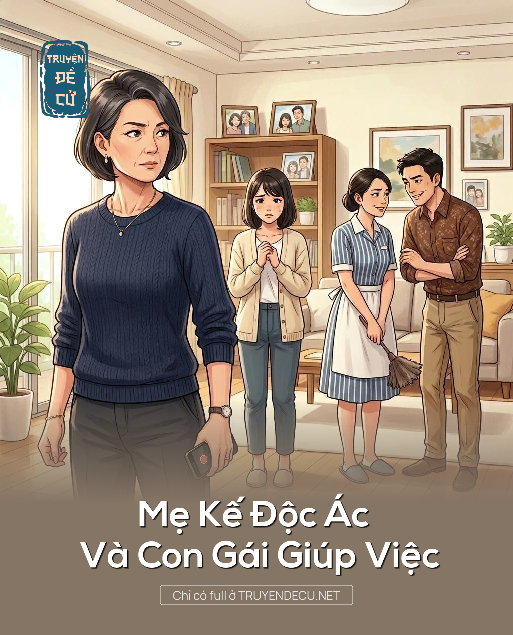 Mẹ Kế Độc Ác Và Con Gái Giúp Việc
