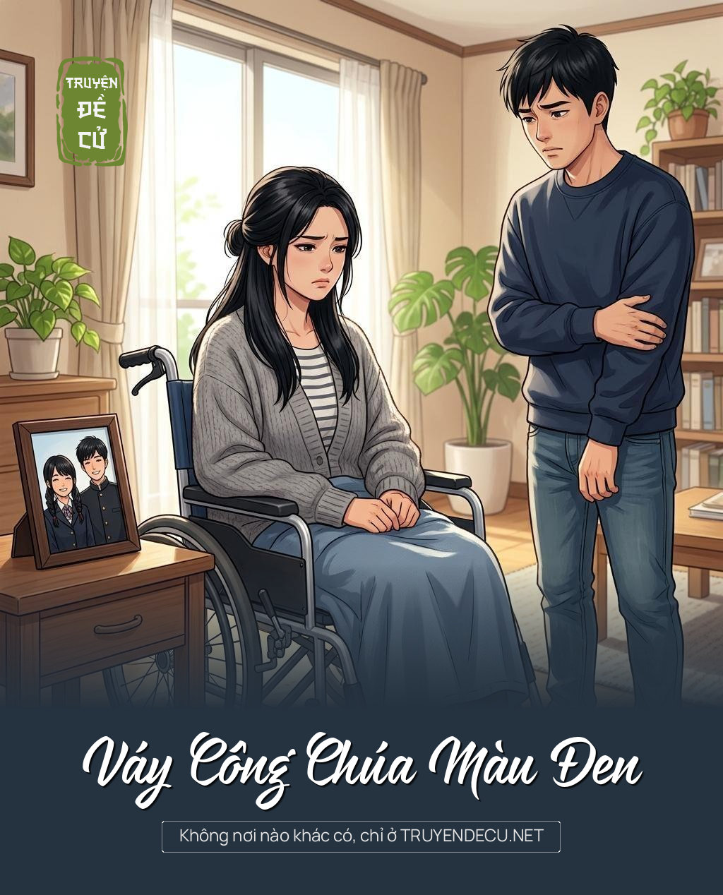 
                            Váy Công Chúa Màu Đen