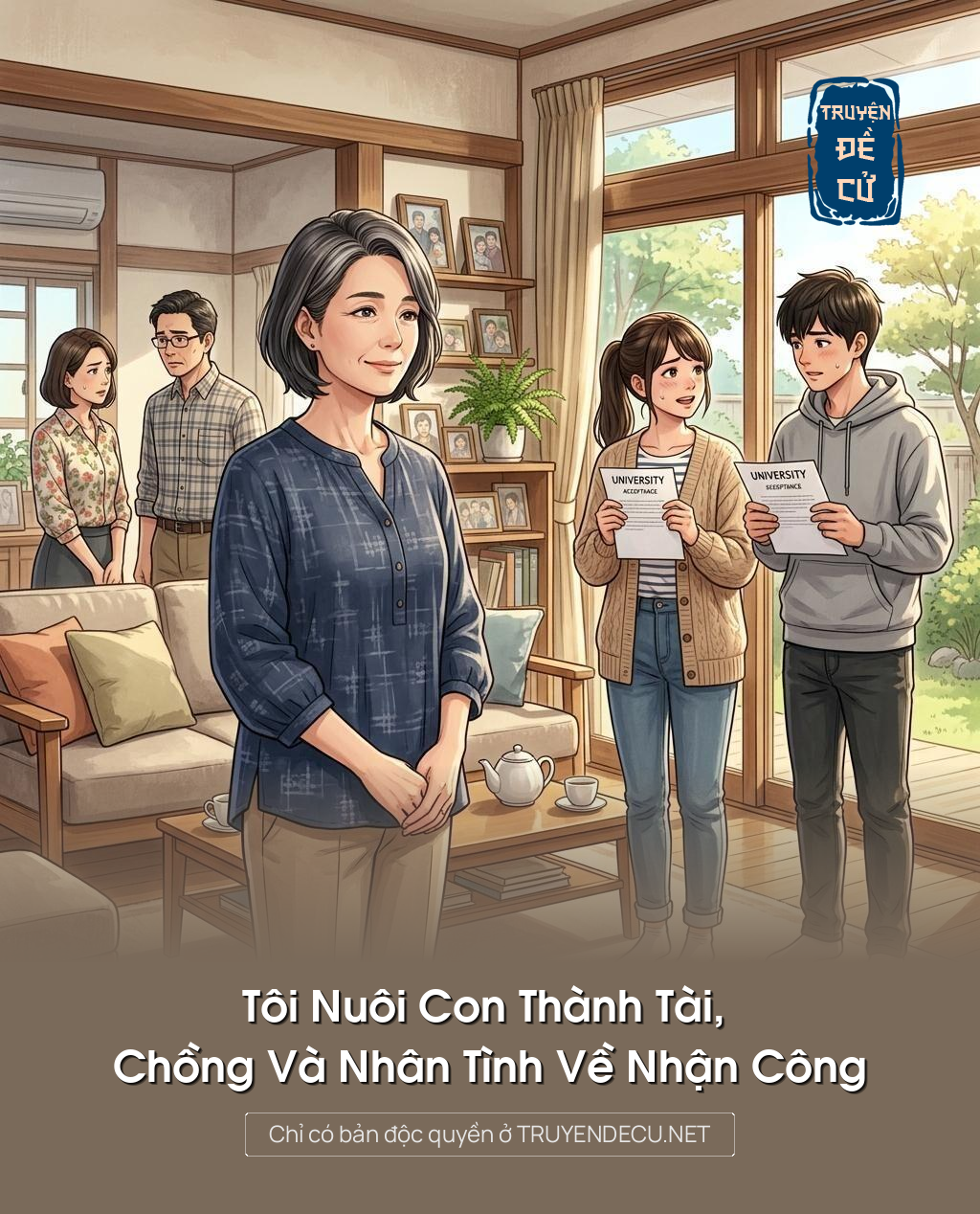 
                            Tôi Nuôi Con Thành Tài, Chồng Và Nhân Tình Về Nhận Công