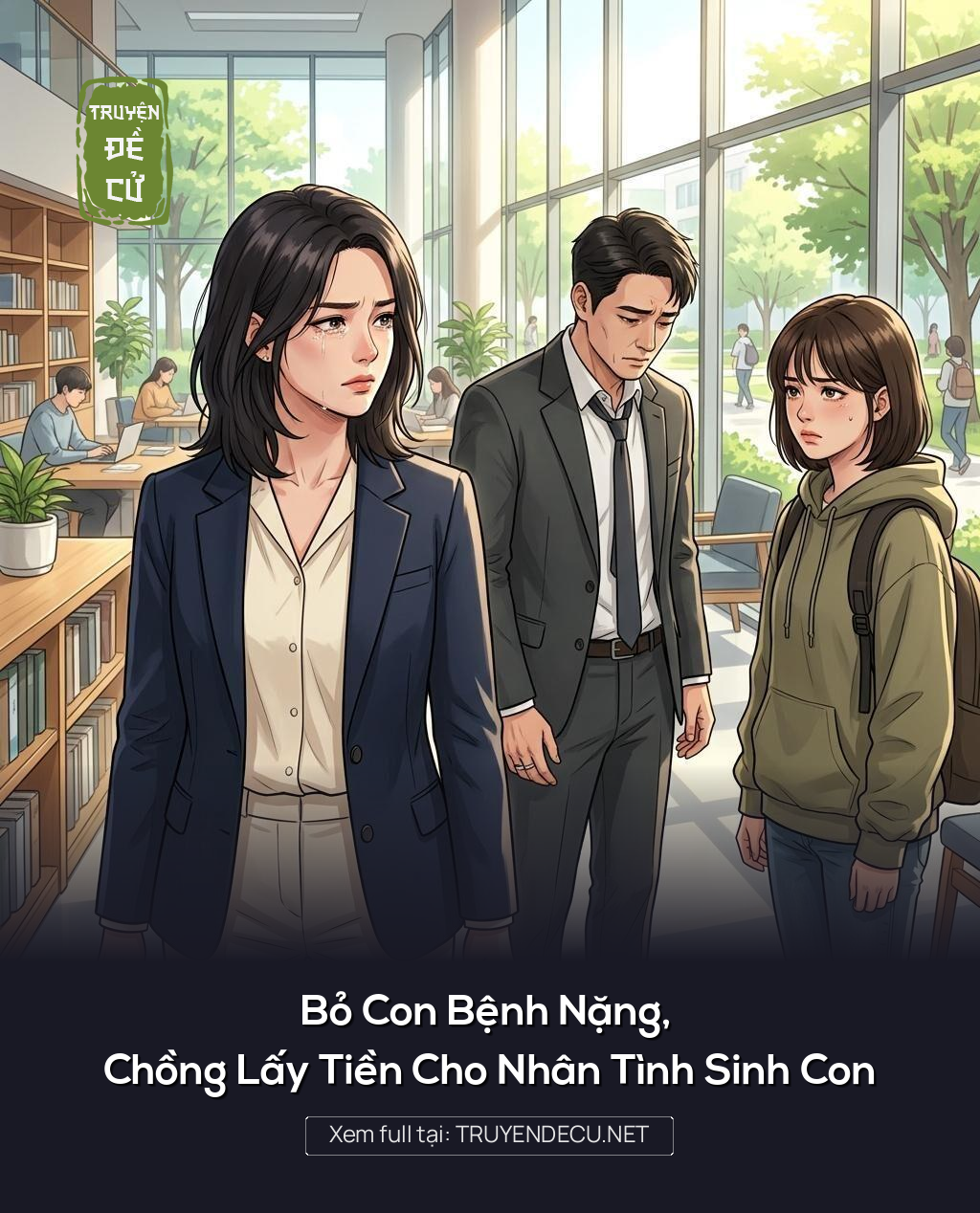 
                            Bỏ Con Bệnh Nặng, Chồng Lấy Tiền Cho Nhân Tình Sinh Con