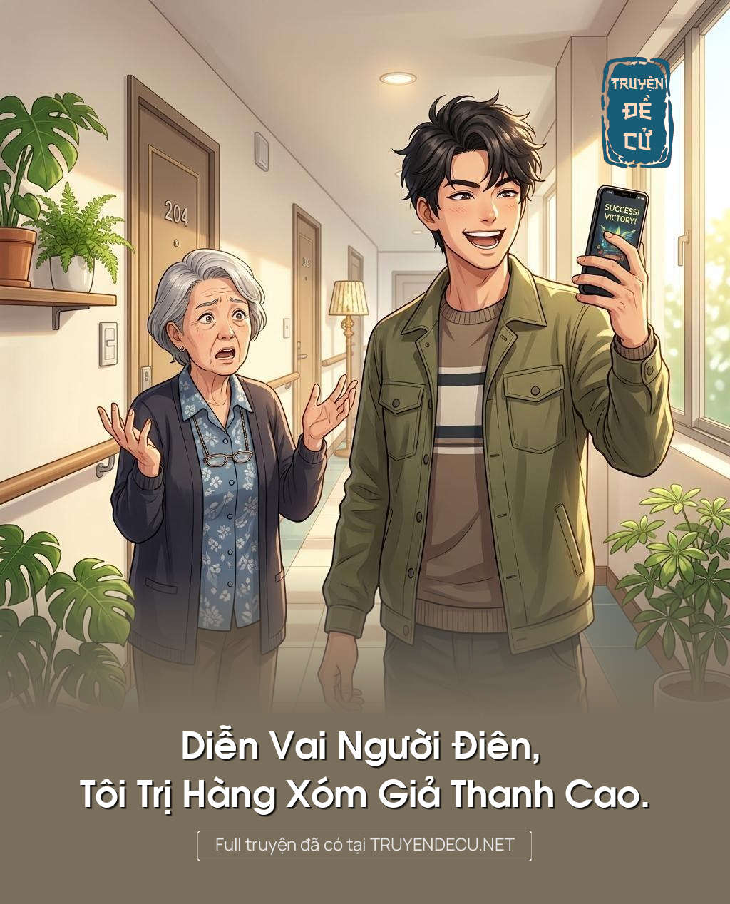 Diễn Vai Người Điên, Tôi Trị Hàng Xóm Giả Thanh Cao.
