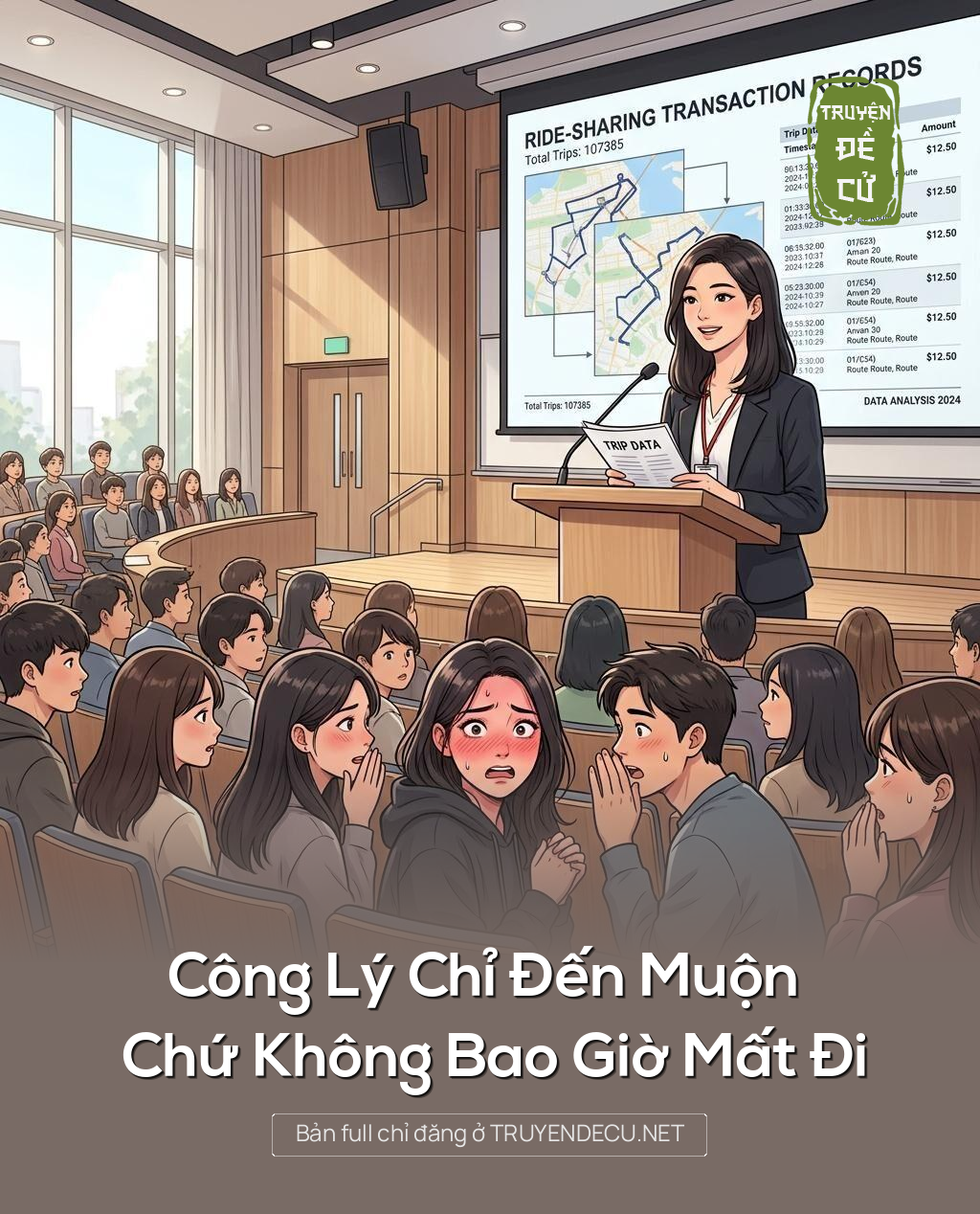 Công Lý Chỉ Đến Muộn Chứ Không Bao Giờ Mất Đi