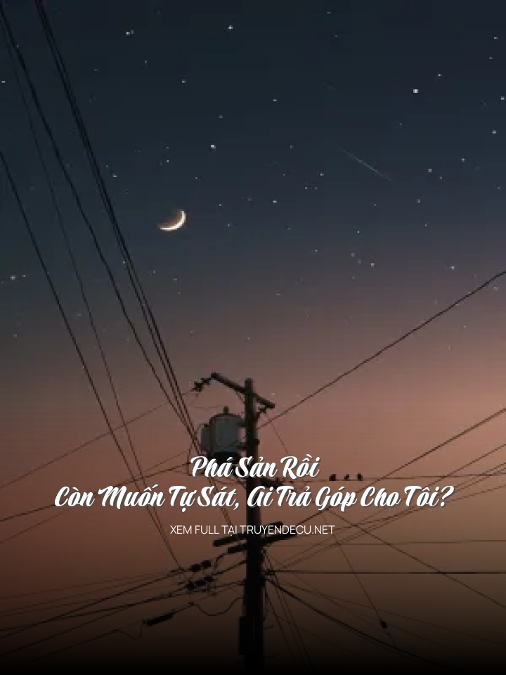 Phá Sản Rồi Còn Muốn Tự Sát, Ai Trả Góp Cho Tôi?