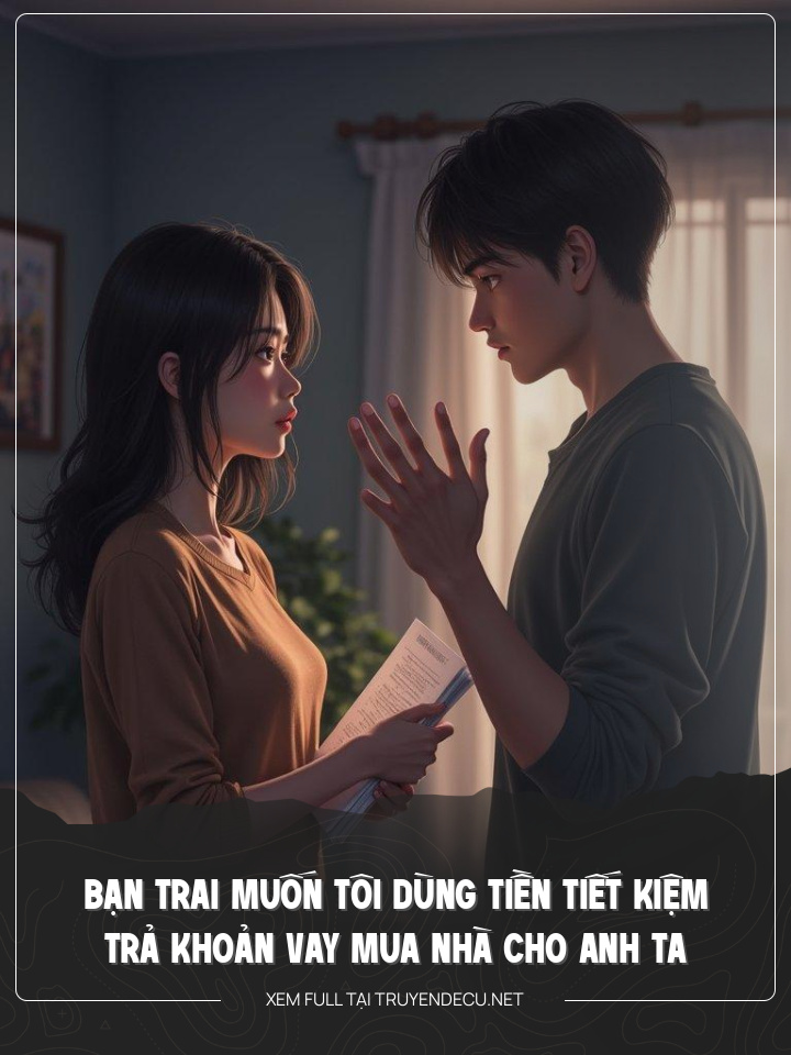 
                            Bạn Trai Muốn Tôi Dùng Tiền Tiết Kiệm Trả Khoản Vay Mua Nhà Cho Anh Ta