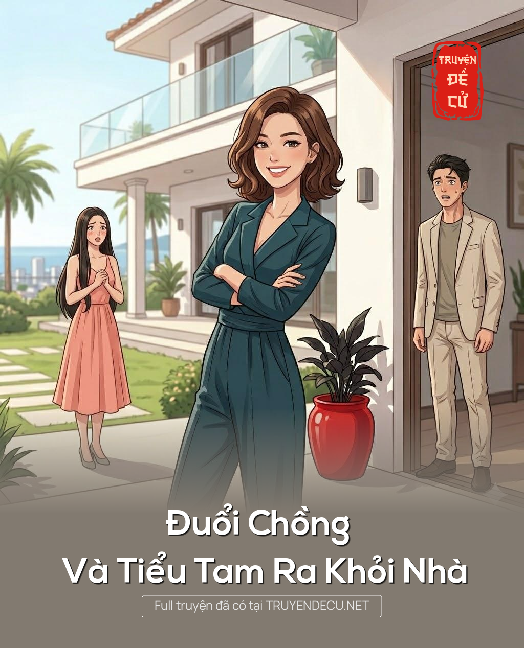 
                            Đuổi Chồng Và Tiểu Tam Ra Khỏi Nhà