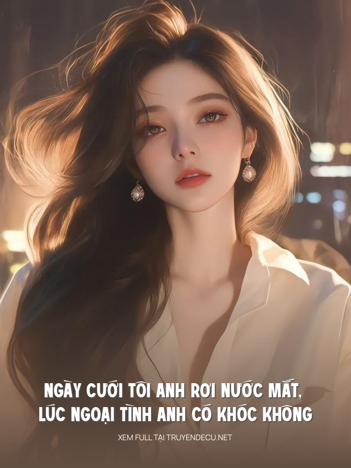 
                            NgàY CướI Tôi Anh Rơi NướC MắT, LúC NgoạI TìNh Anh Có KhóC Không