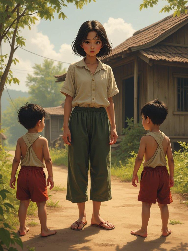 Xuyên Về Năm 1970: Nuôi Dì, Mẹ Và Cậu