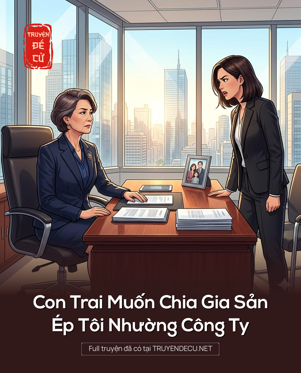 
                            Con Trai Muốn Chia Gia Sản, Ép Tôi Nhường Công Ty