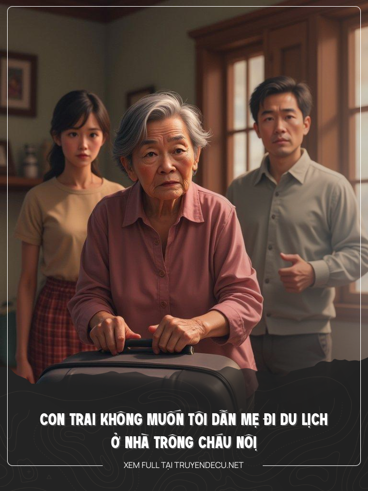 
                            Con Trai Không MuốN Tôi DẫN Mẹ Đi Du LịCh, Ở Nhà Trông CháU NộI