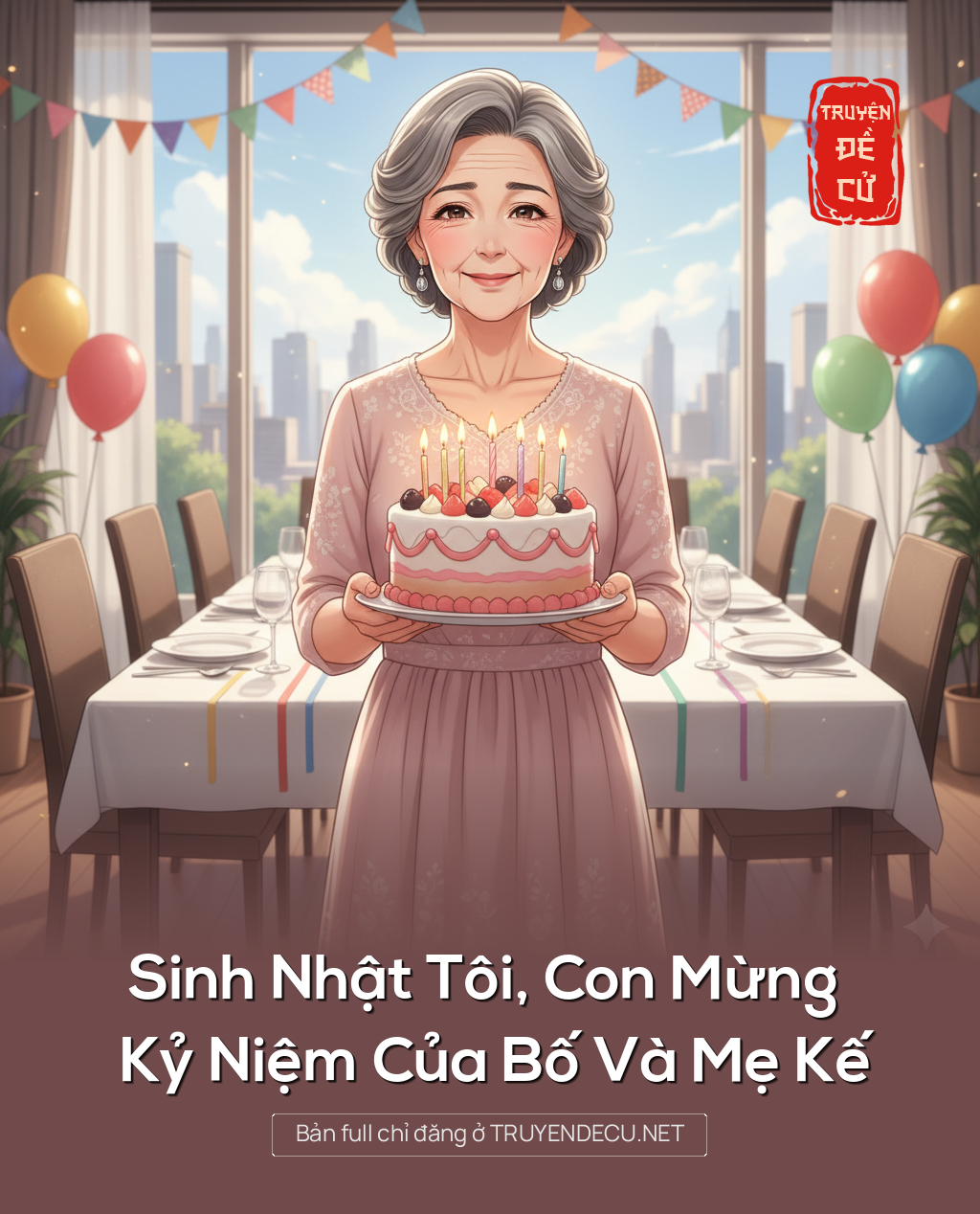 
                            Sinh Nhật Tôi, Con Mừng Kỷ Niệm Của Bố Và Mẹ Kế