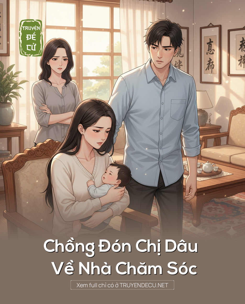 
                            Chồng Đón Chị Dâu Về Nhà Chăm Sóc