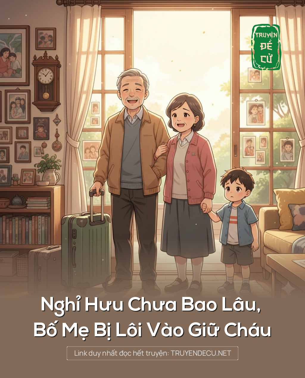 
                            Nghỉ Hưu Chưa Bao Lâu, Bố Mẹ Bị Lôi Vào Giữ Cháu
