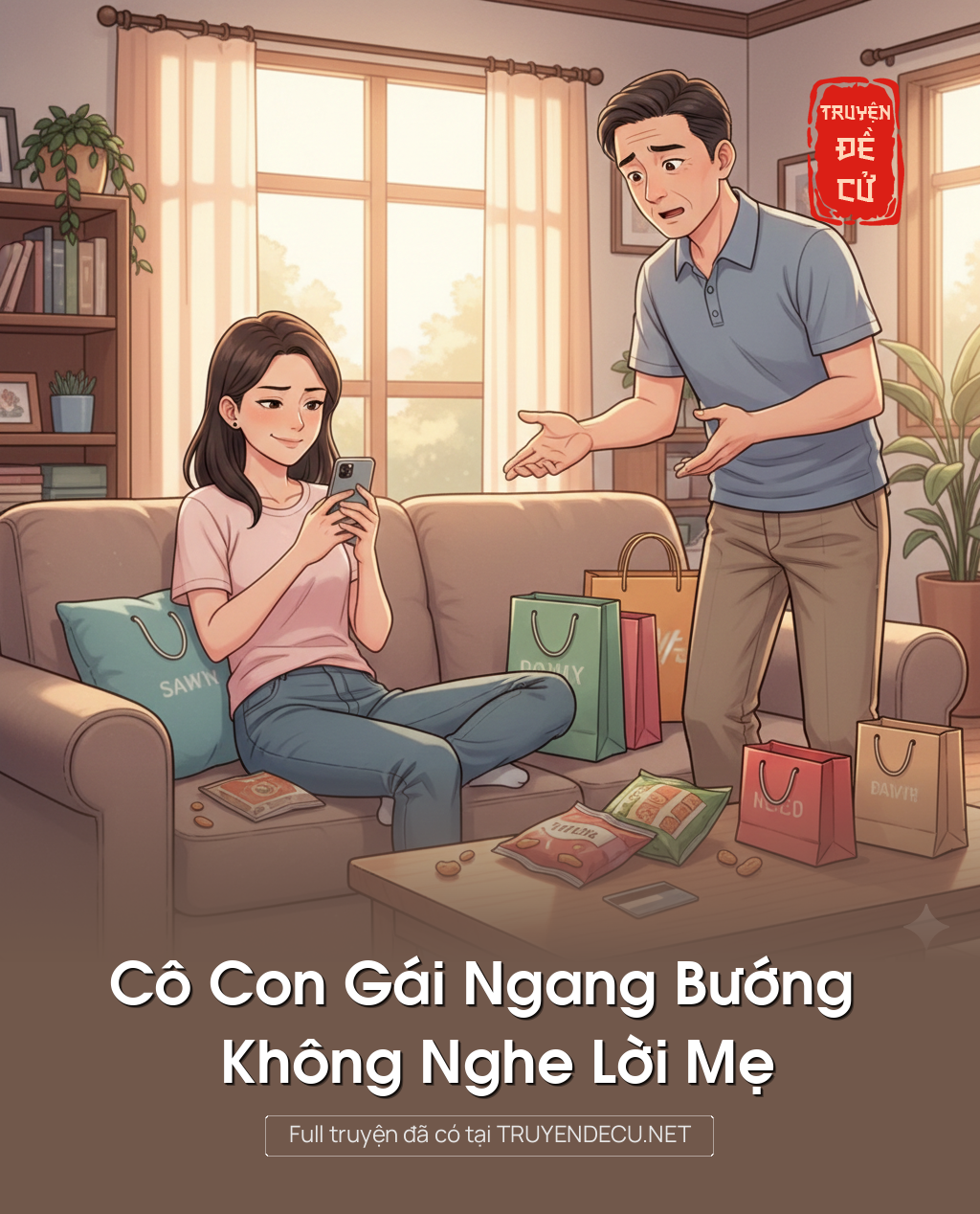
                            Cô Con Gái Ngang Bướng Không Nghe Lời Mẹ