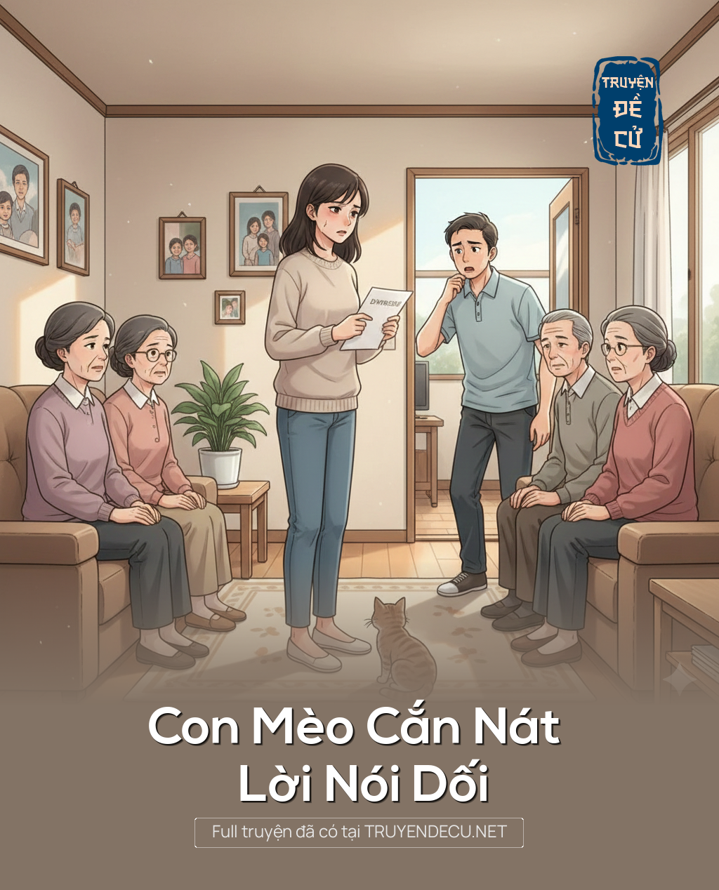 
                            Con Mèo Cắn Nát Lời Nói Dối