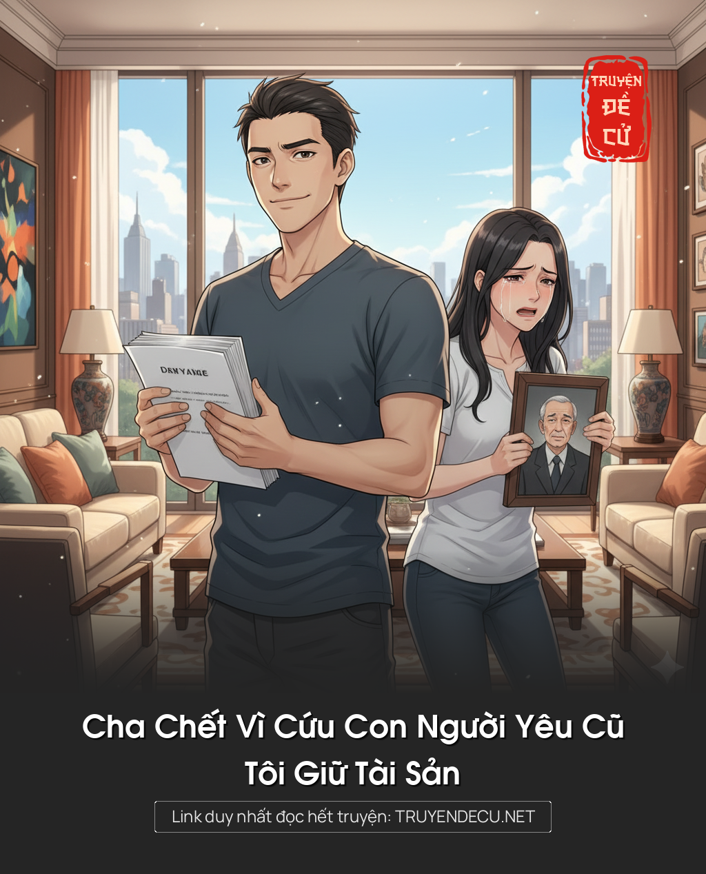 
                            Cha Chết Vì Cứu Con Người Yêu Cũ, Tôi Giữ Tài Sản