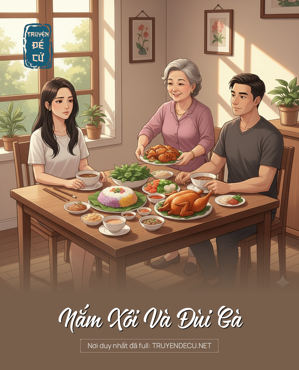 
                            Nắm Xôi Và Đùi Gà