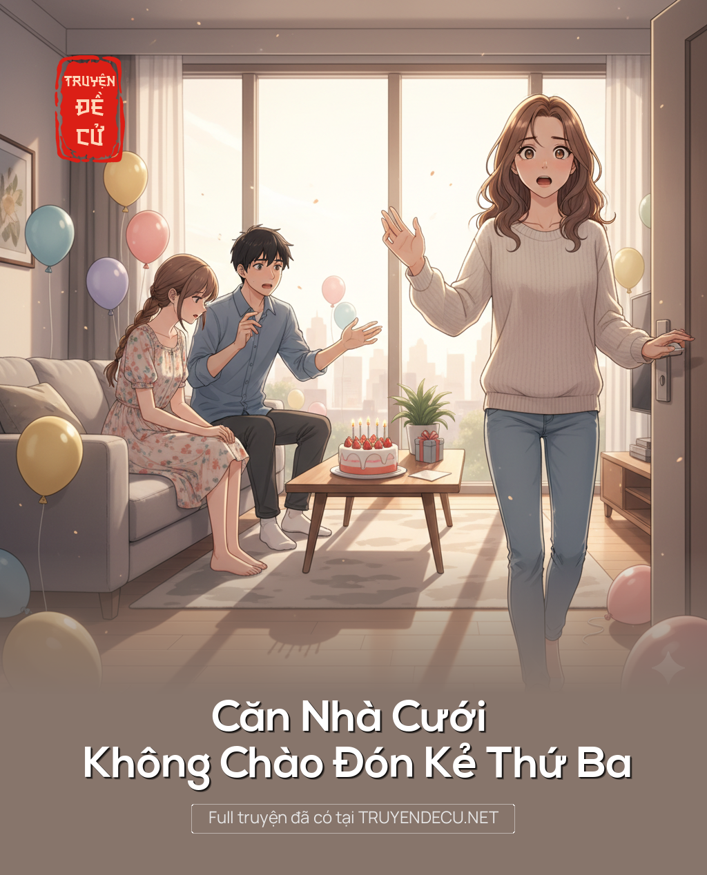 
                            Căn Nhà Cưới Không Chào Đón Kẻ Thứ Ba
