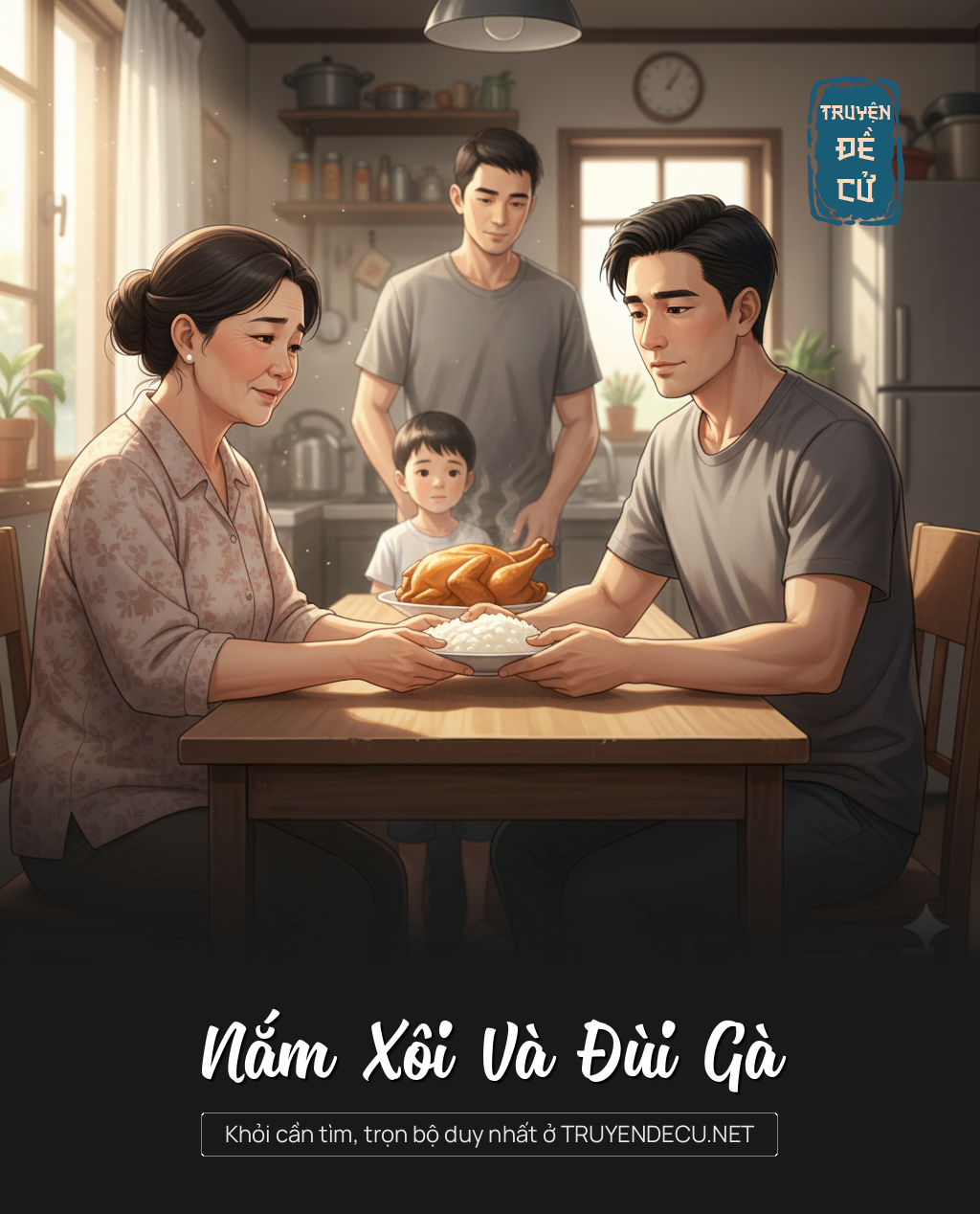 
                            Nắm Xôi Và Đùi Gà