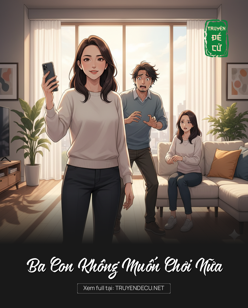 
                            Ba Con Không Muốn Chơi Nữa