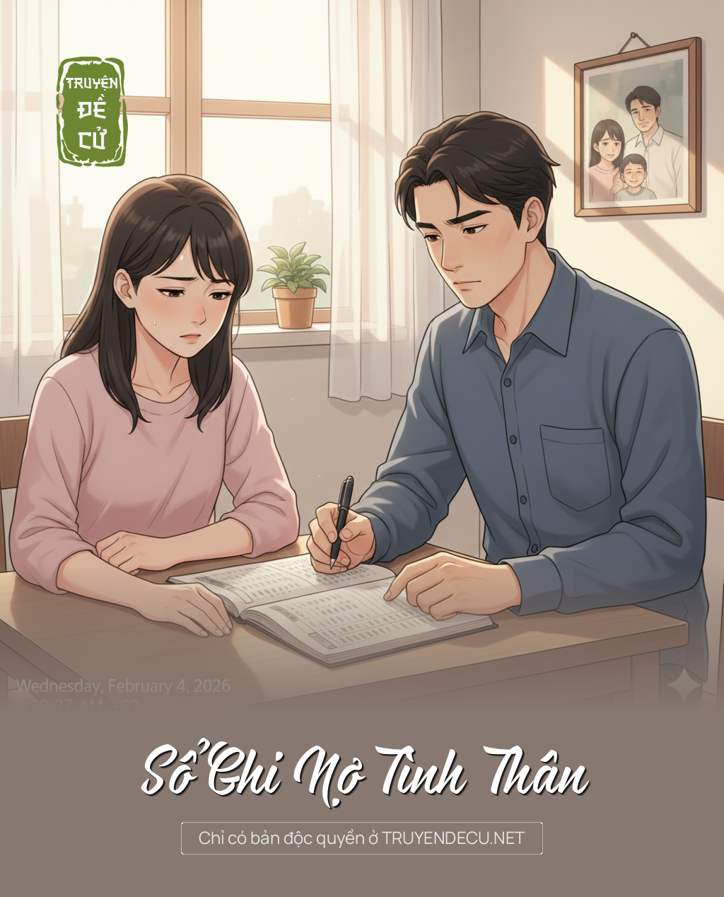 
                            Sổ Ghi Nợ Tình Thân