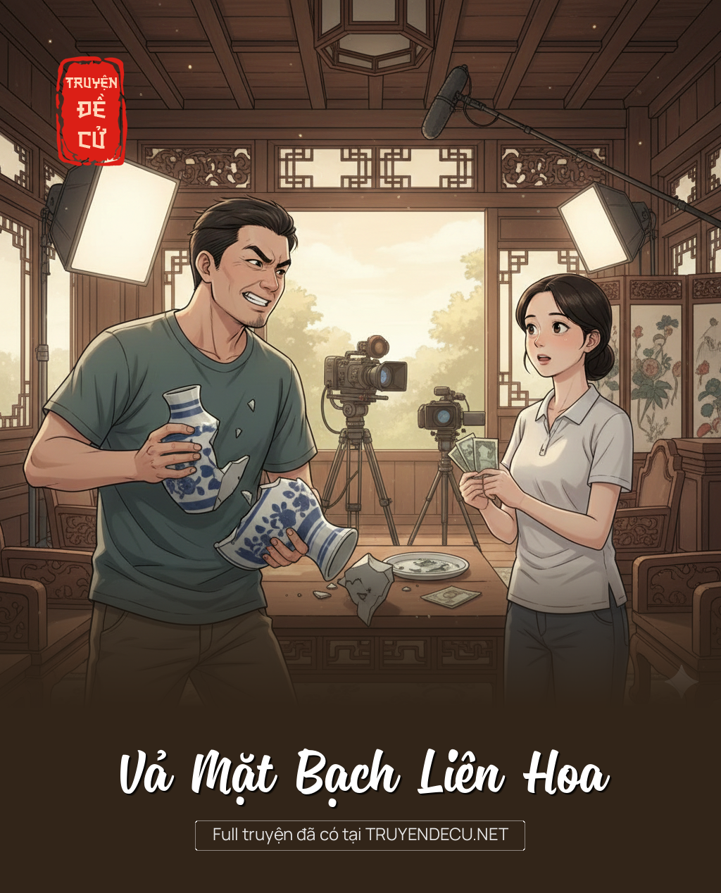 
                            Vả Mặt Bạch Liên Hoa