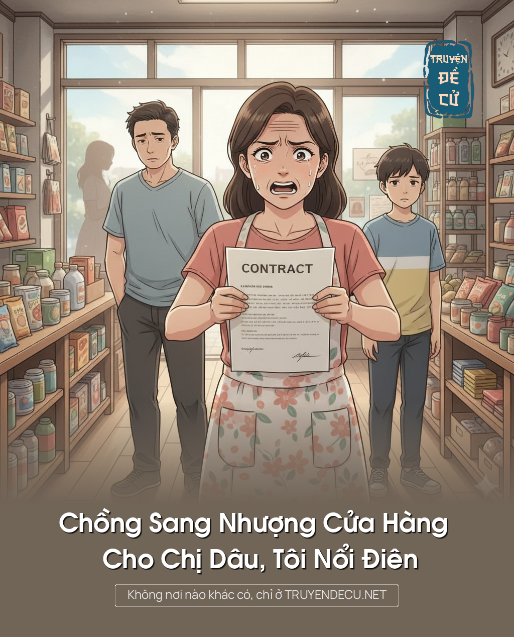 
                            Chồng Sang Nhượng Cửa Hàng Cho Chị Dâu, Tôi Nổi Điên