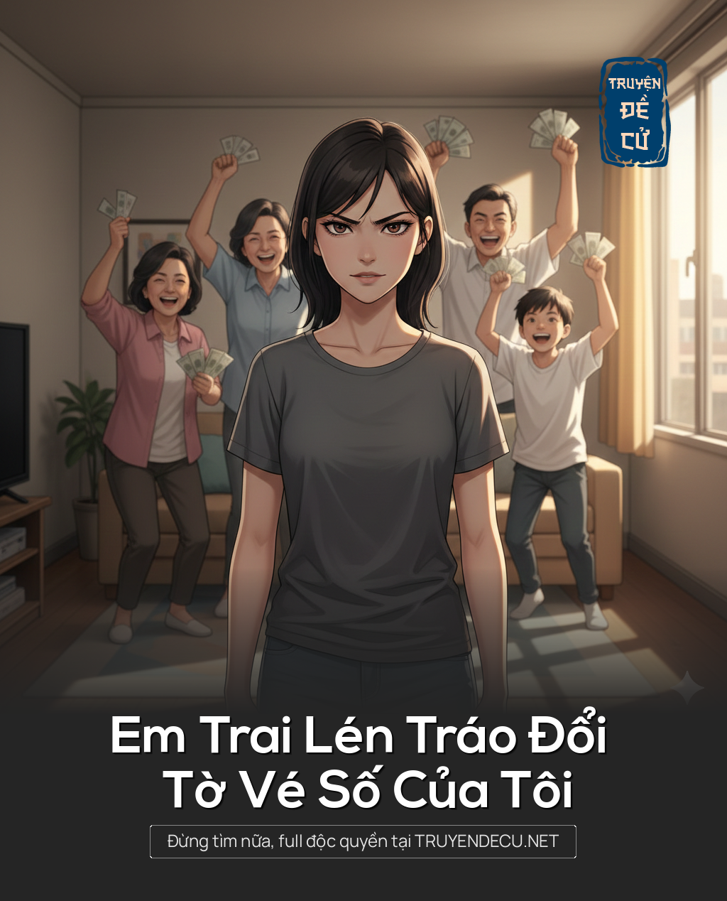 
                            Em Trai Lén Tráo Đổi Tờ Vé Số Của Tôi