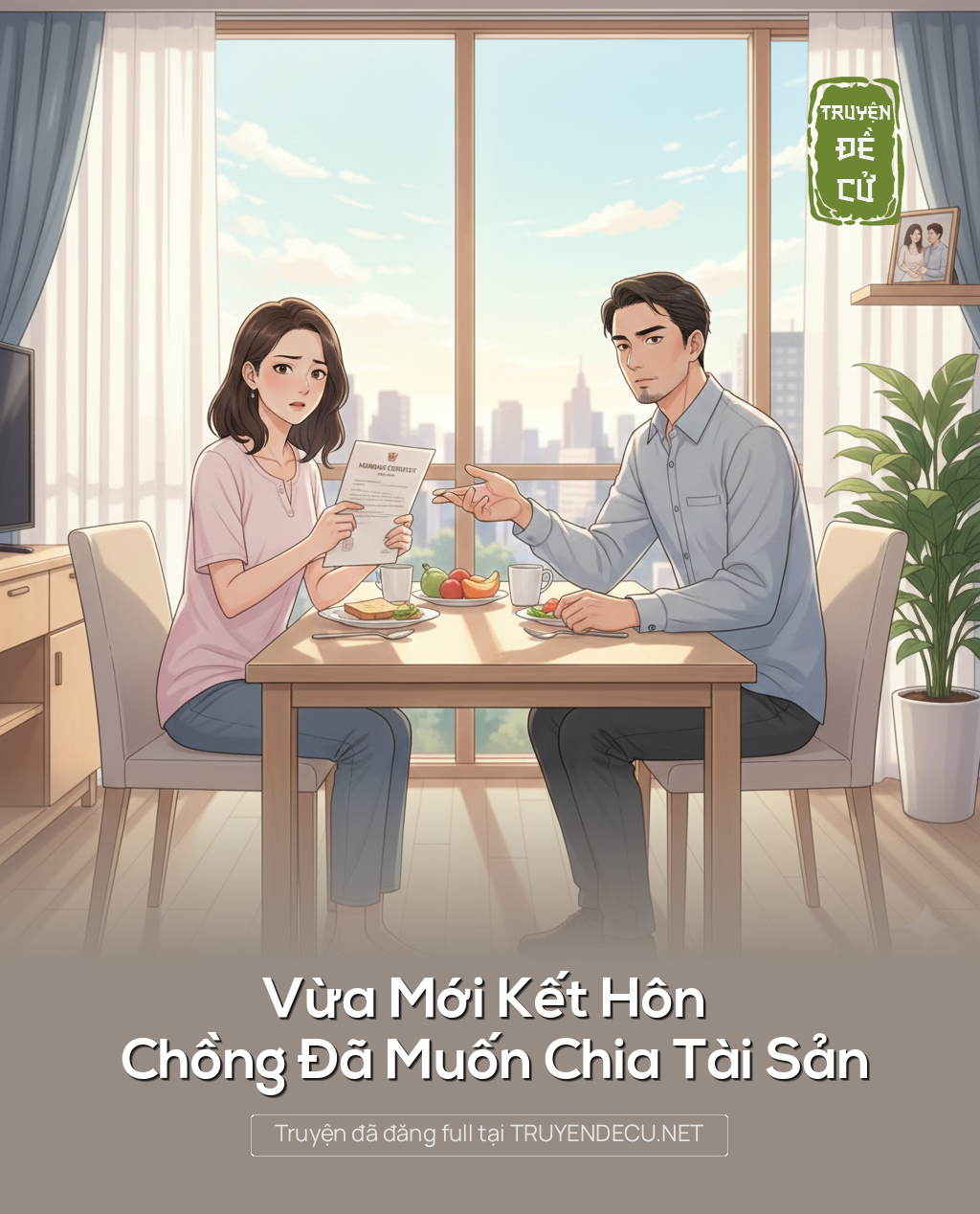 
                            Vừa Mới Kết Hôn Chồng Đã Muốn Chia Tài Sản