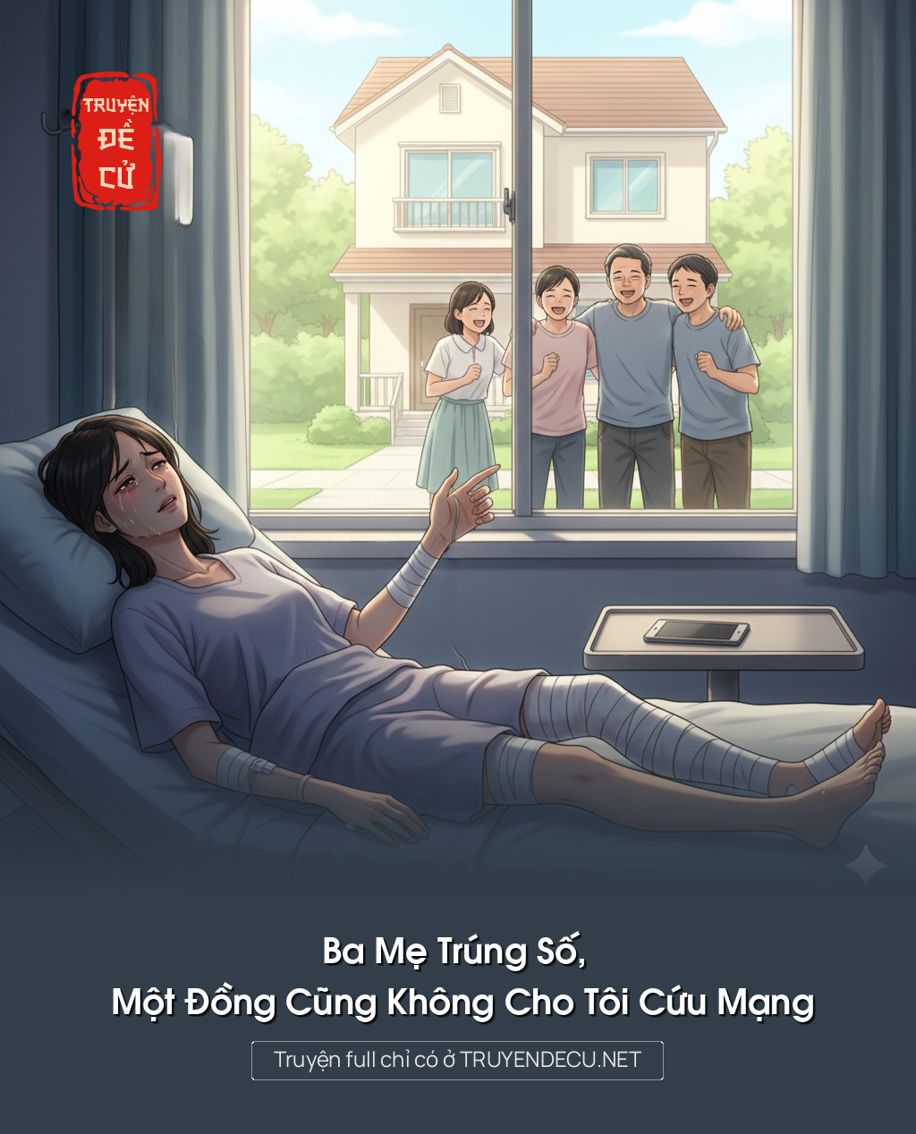 
                            Ba Mẹ Trúng Số, Một Đồng Cũng Không Cho Tôi Cứu Mạng