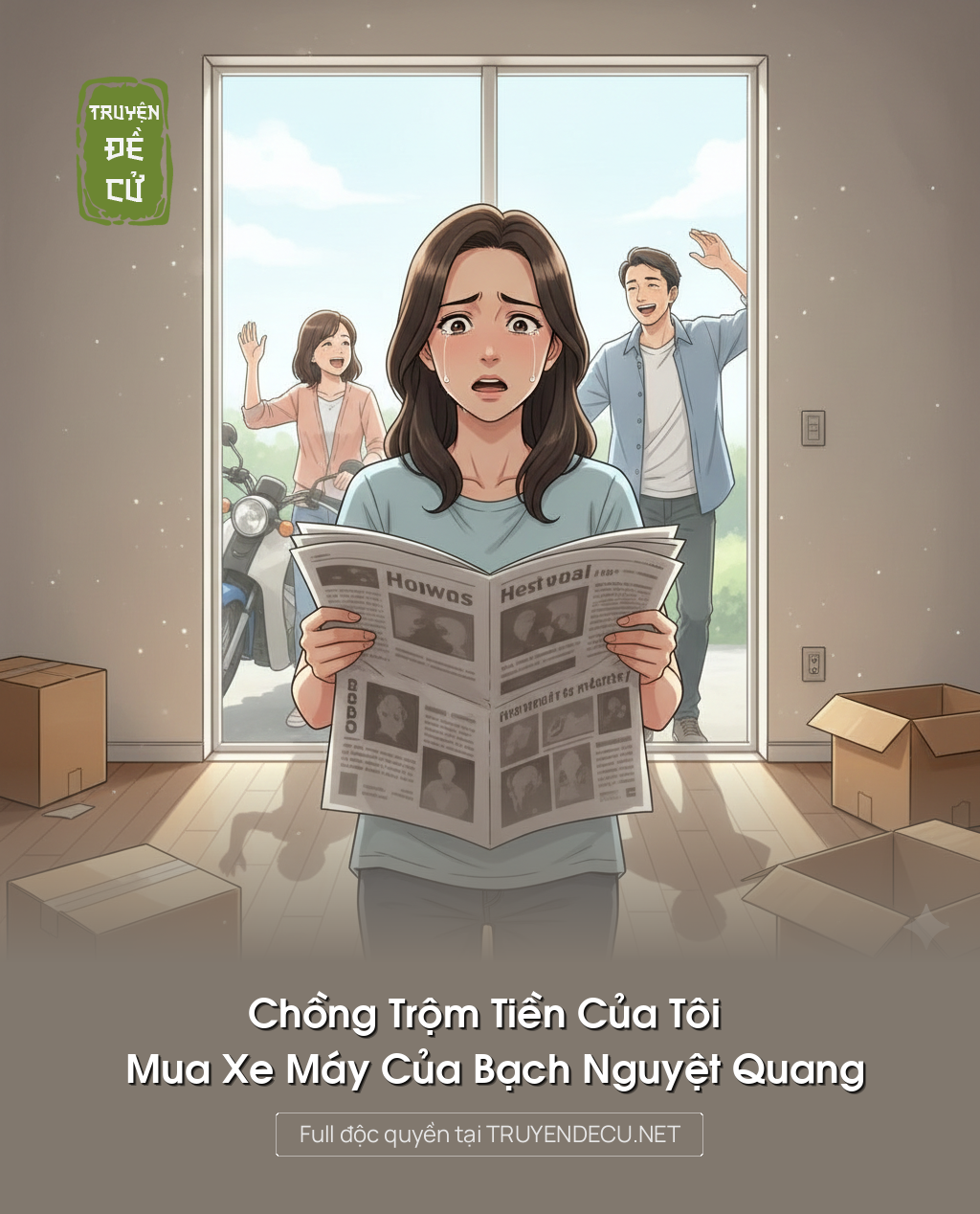 
                            Chồng Trộm Tiền Của Tôi Mua Xe Máy Của Bạch Nguyệt Quang