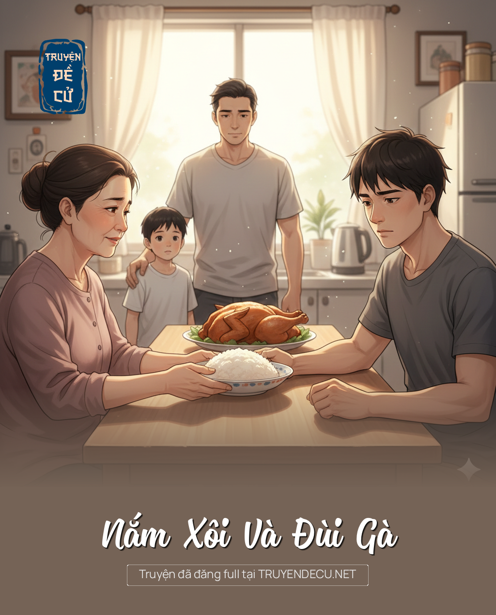 
                            Nắm Xôi Và Đùi Gà