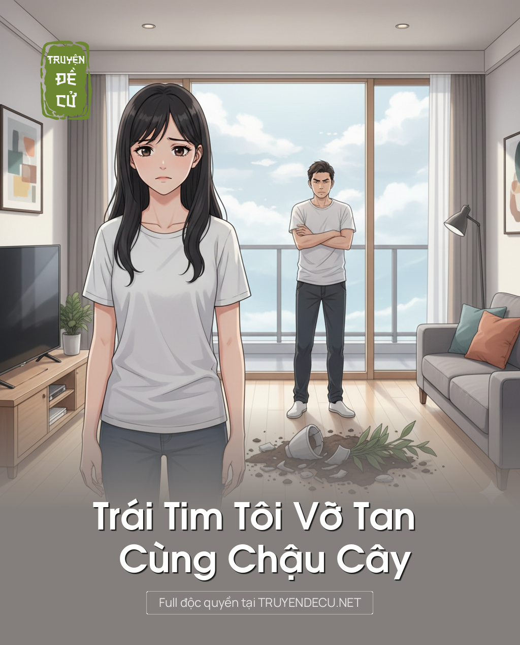 
                            Trái Tim Tôi Vỡ Tan Cùng Chậu Cây