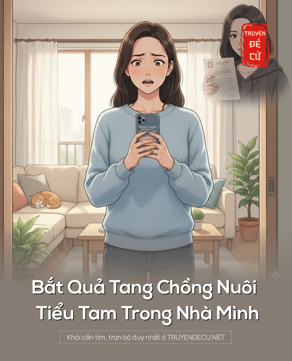 
                            Bắt Quả Tang Chồng Nuôi Tiểu Tam Trong Nhà Mình