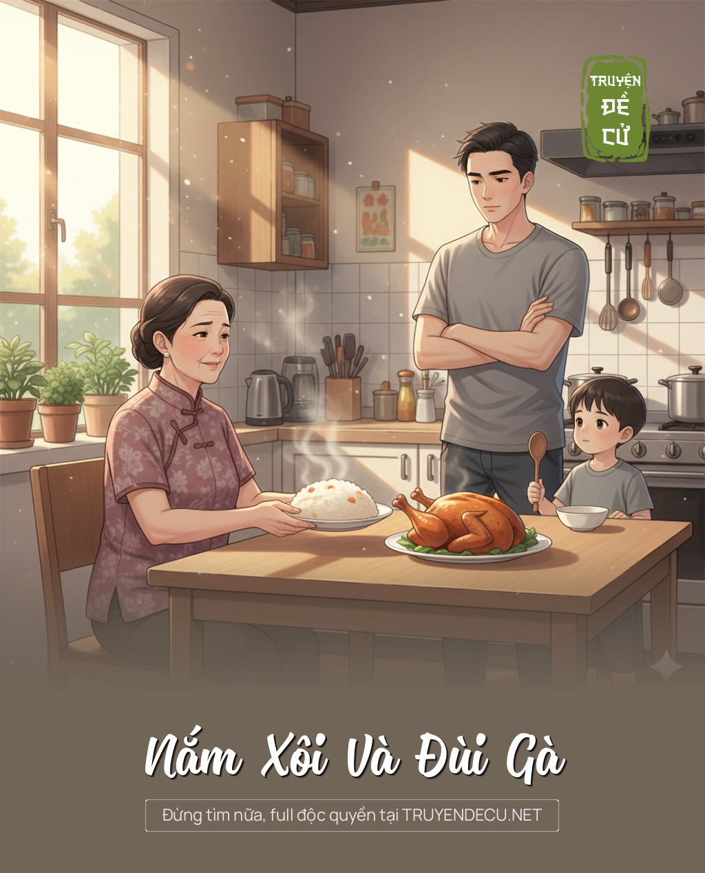 
                            Nắm Xôi Và Đùi Gà