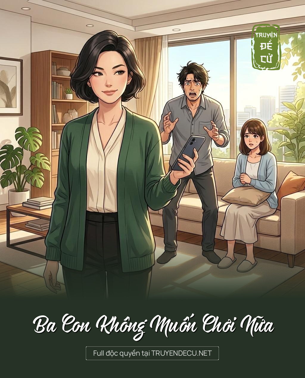 Ba Con Không Muốn Chơi Nữa