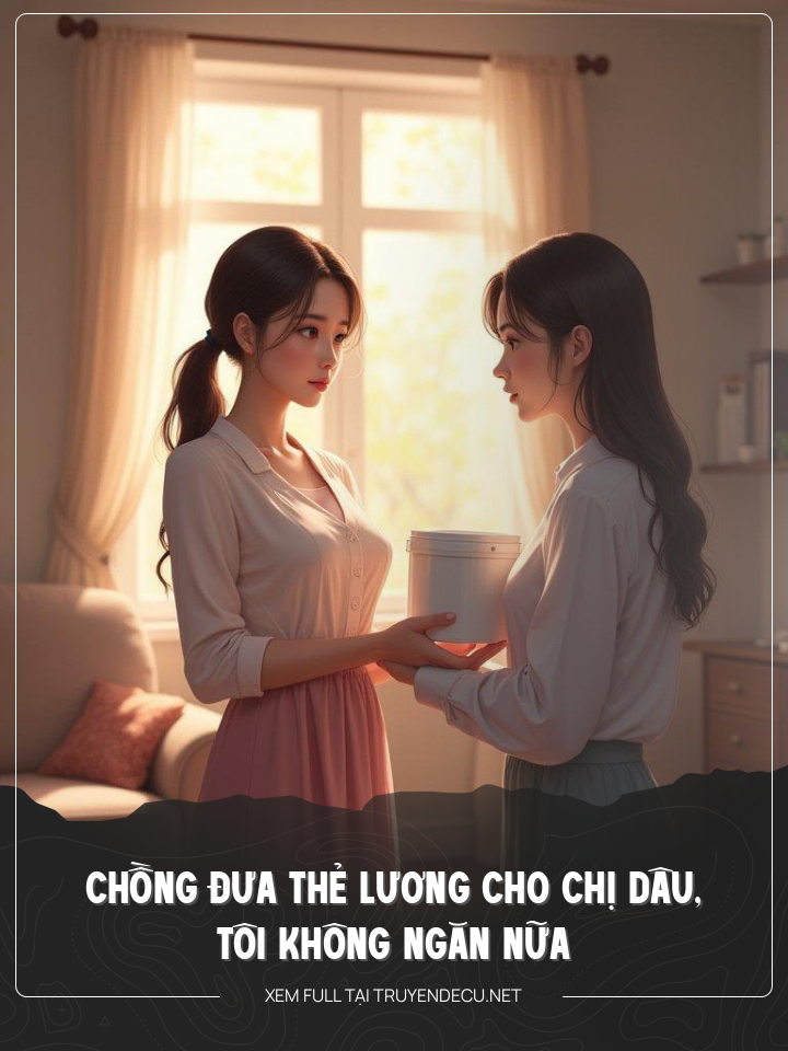 Chồng Đưa Thẻ Lương Cho Chị Dâu, Tôi Không Ngăn Nữa