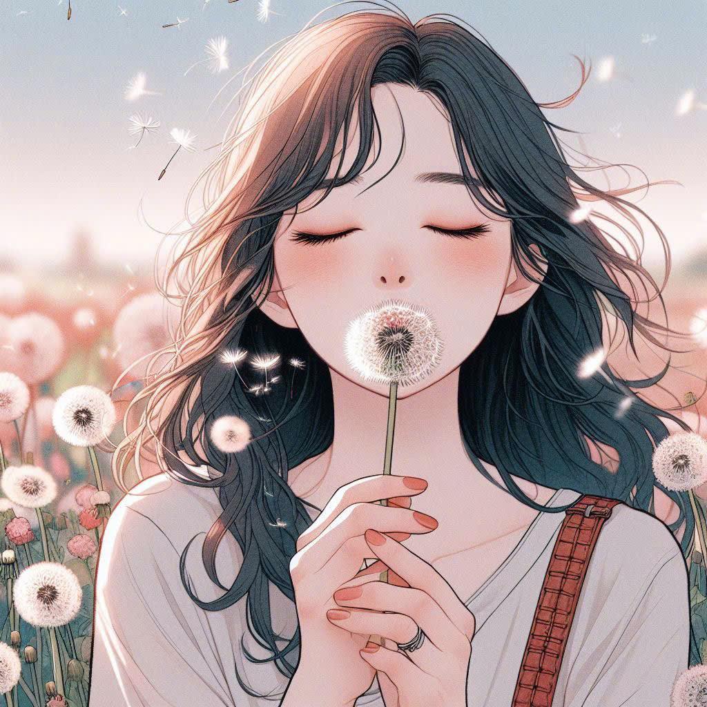 
                            Bồ Công Anh Trong Sương