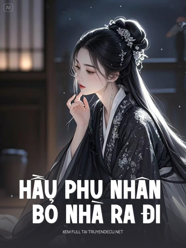 
                            Hầu Phu Nhân Bỏ Nhà Ra Đi