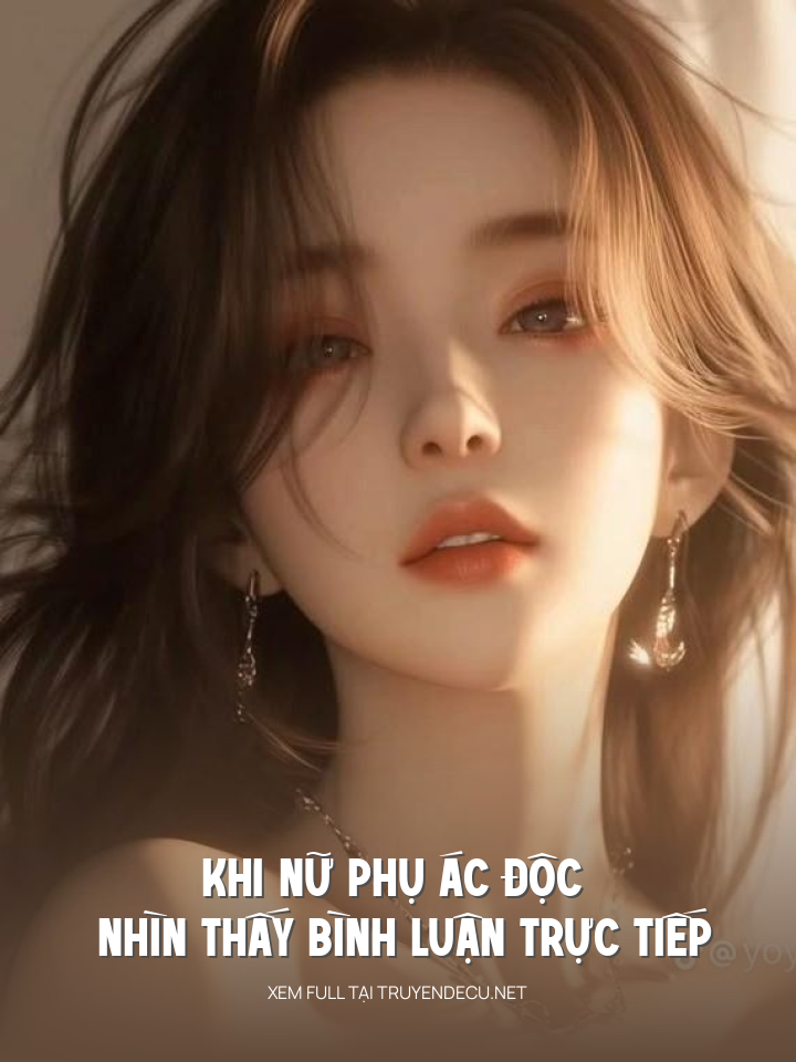 Khi Nữ Phụ Ác Độc Nhìn Thấy Bình Luận Trực Tiếp