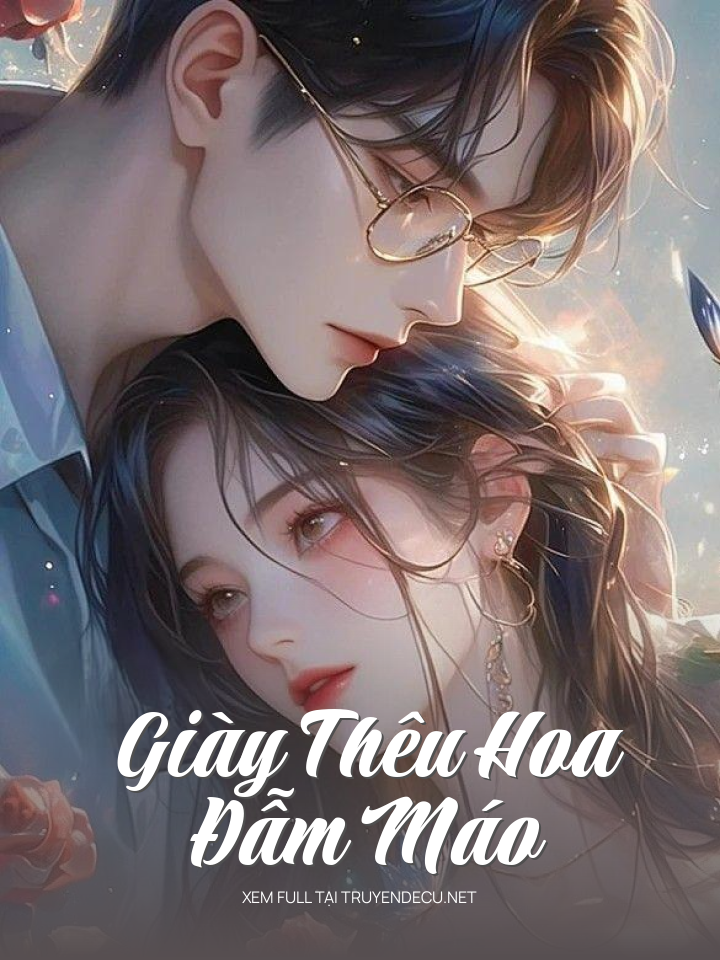 
                            Giày Thêu Hoa Đẫm Máo