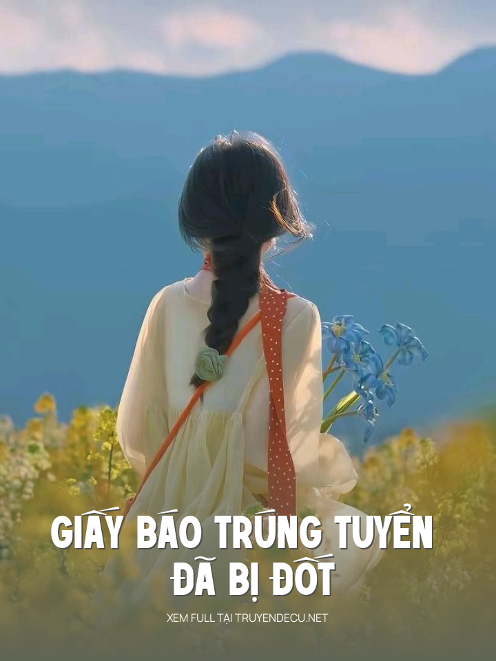 
                            Giấy Báo Trúng Tuyển Đã Bị Đốt