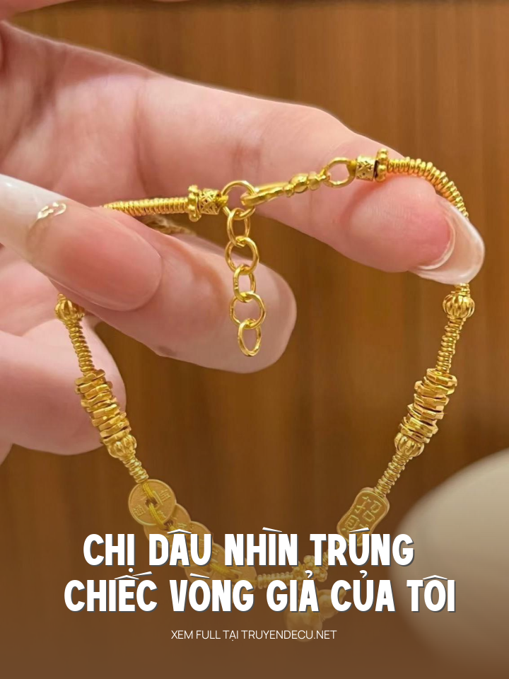
                            Chị Dâu Nhìn Trúng Chiếc Vòng Giả Của Tôi