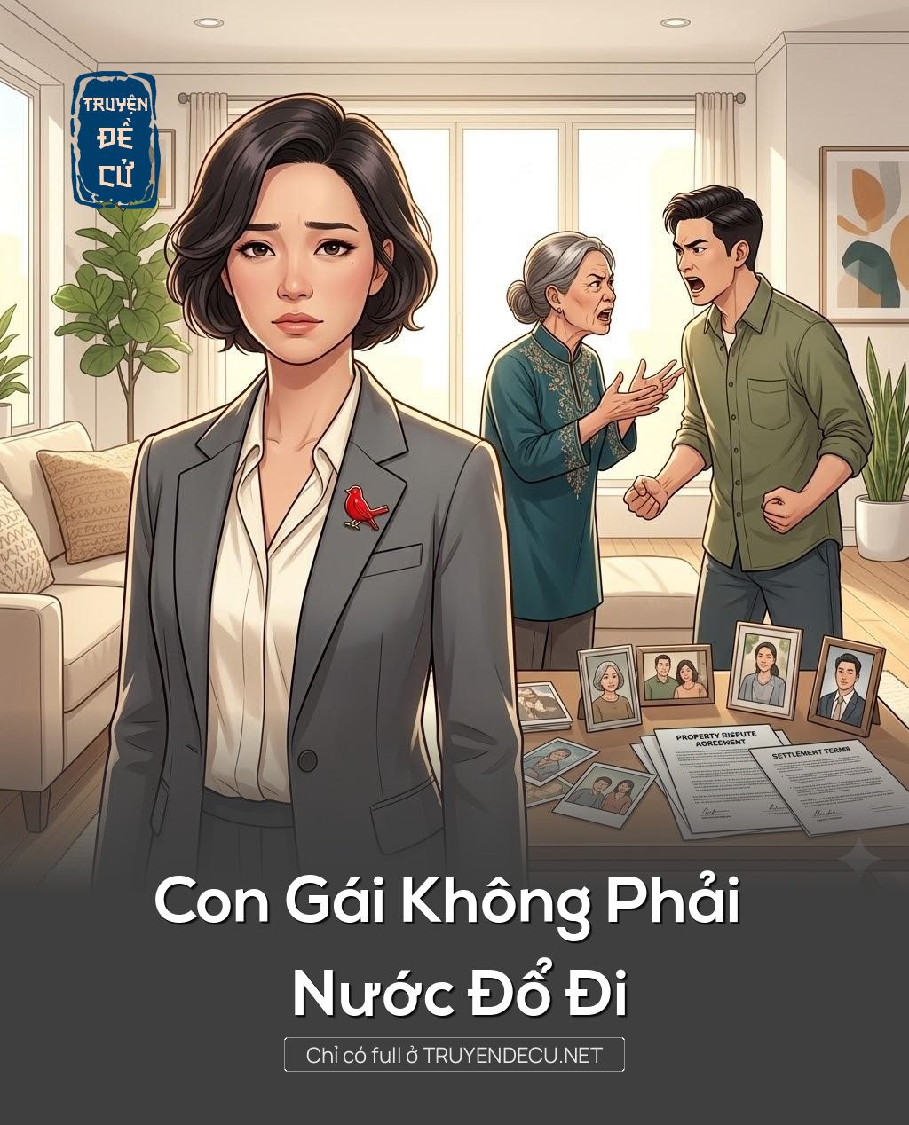
                            Con Gái Không Phải Nước Đổ Đi